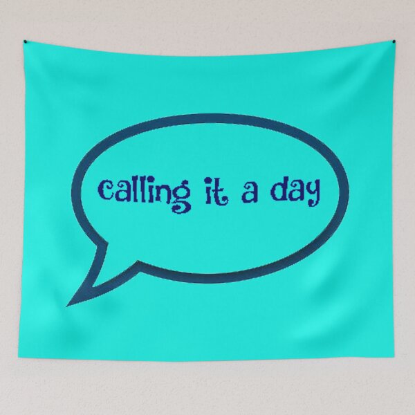 Item preview, Calling it a day designed and sold by nuttylass1.
