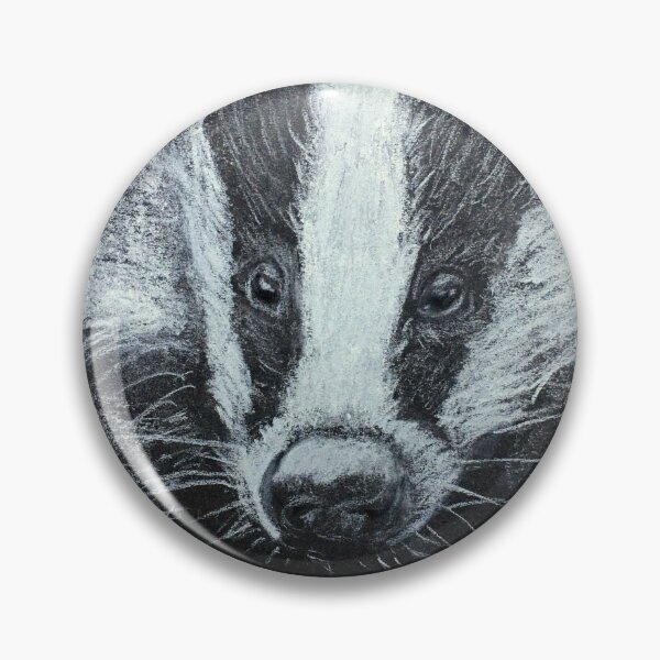 Item preview, Badger portrait designed and sold by Double Dutch Designs.