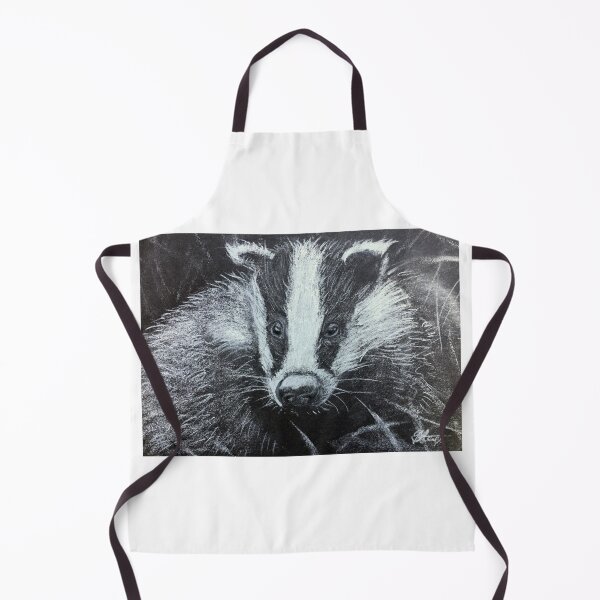 Item preview, Badger portrait designed and sold by Double Dutch Designs.