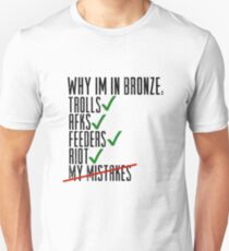 Why Im In Bronze Unisex T-Shirt