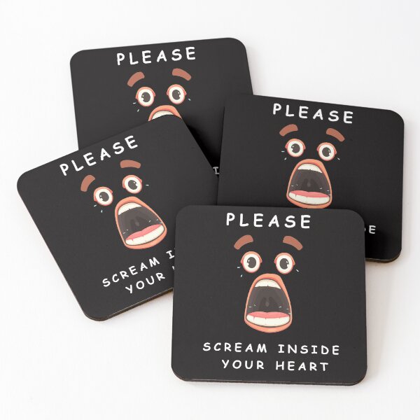 Item preview, Please Scream Inside Your Heart designed and sold by Smart Side.