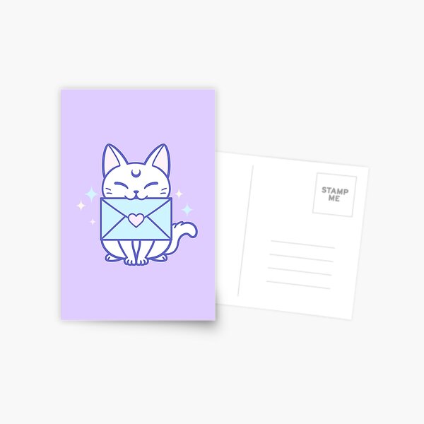 Item preview, Happy Mail Kitten | Nikury designed and sold by nikury.