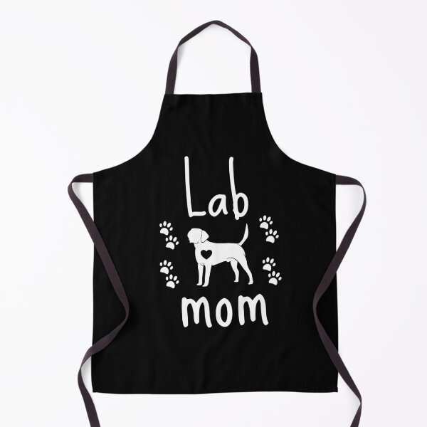 Lab Mom - Vector Labrador Retriever Apron