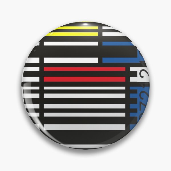 Item preview, Barcode 004d, abstract, art print. designed and sold by JulianFJones.