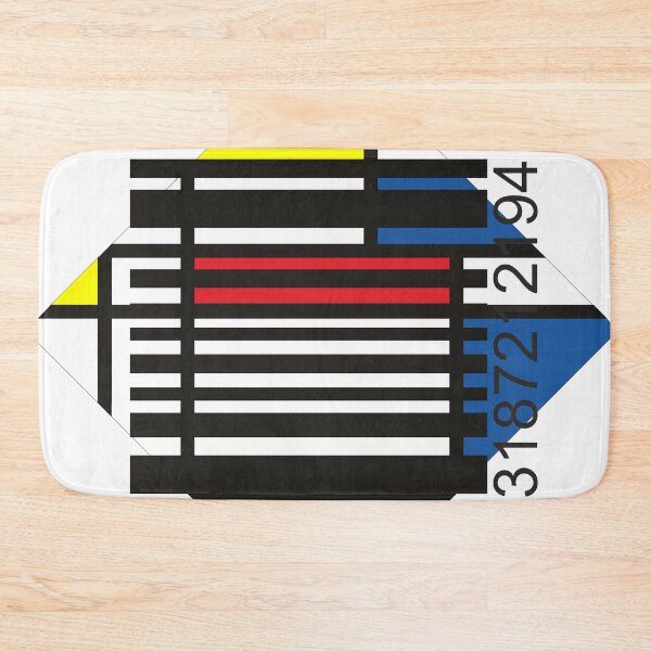Item preview, Barcode 004d, abstract, art print. designed and sold by JulianFJones.