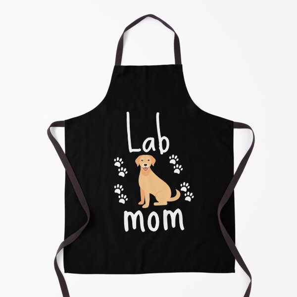 Lab Mom - Vector Labrador Retriever Apron