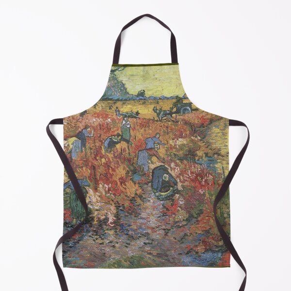 Artikelvorschau, Vincent Van Gogh - Die roten Weinberge in Arles entworfen und verkauft von vakashop.