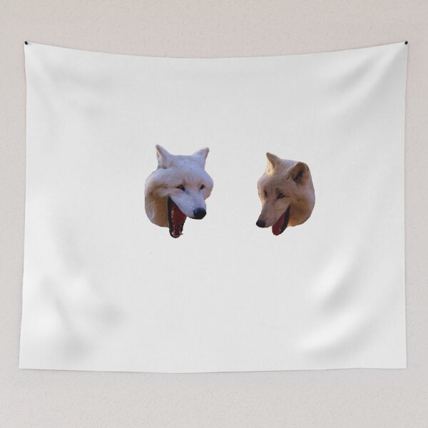 Item preview, Laughing wolves meme heads designed and sold by SPARTIAN.