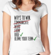 Ways To Win Women's Fitted Scoop T-Shirt