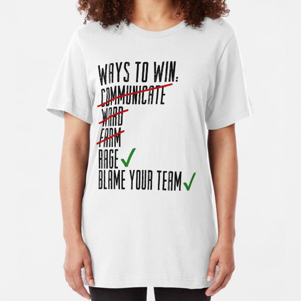 Ways To Win Slim Fit T-Shirt