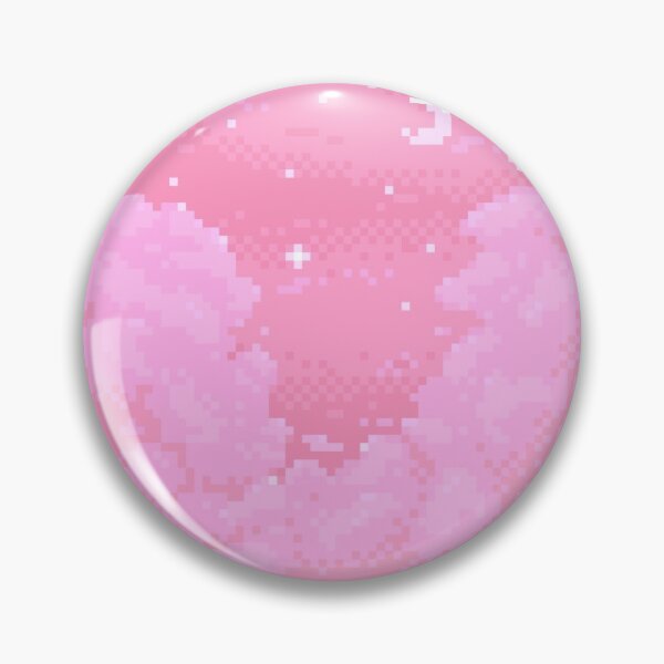 Item preview, Pixel Pink Night Sky  designed and sold by abitofkake.