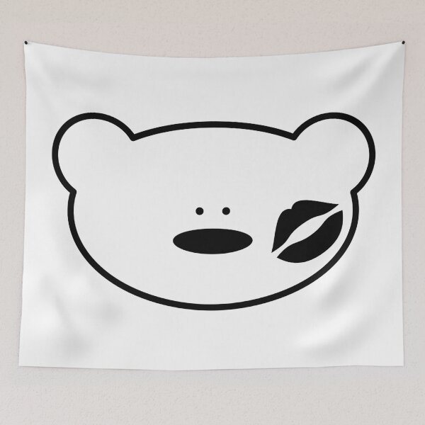 Item preview, Funny Teddy Bear with Kiss designed and sold by chrisbears.