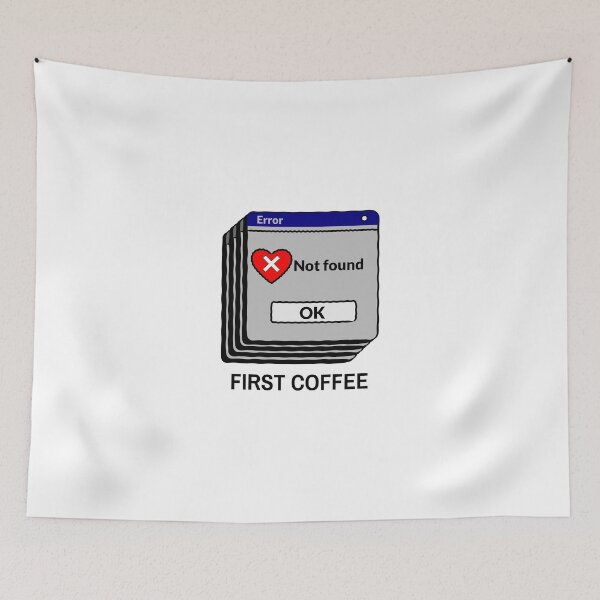 Item preview, PRIMER CAFÉ NO ENCONTRADO designed and sold by ayaato.