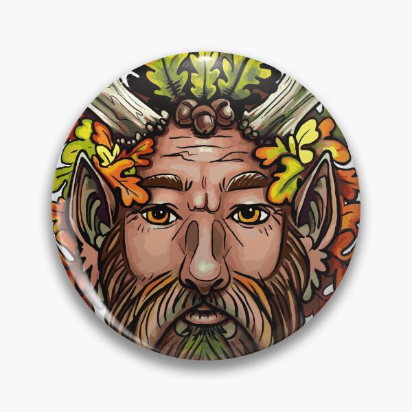 Item preview, Greenman (Oak) designed and sold by Kasey May.