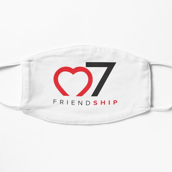 o7 (Heart) Friendship Flat Mask