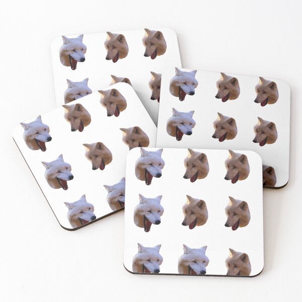 Item preview, Laughing wolves meme pack sticker designed and sold by SPARTIAN.