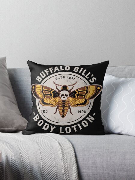 Item preview, Buffalo Bill's Body Lotion - Death's Head Moth - Horror - Distressed Vintage Design designed and sold by Nemons.