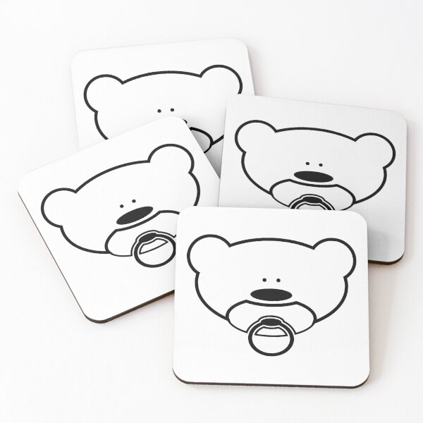 Item preview, Funny Teddy Bear with Pacifier designed and sold by chrisbears.
