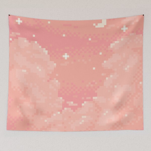 Item preview, Pixel Orange Sky  designed and sold by abitofkake.