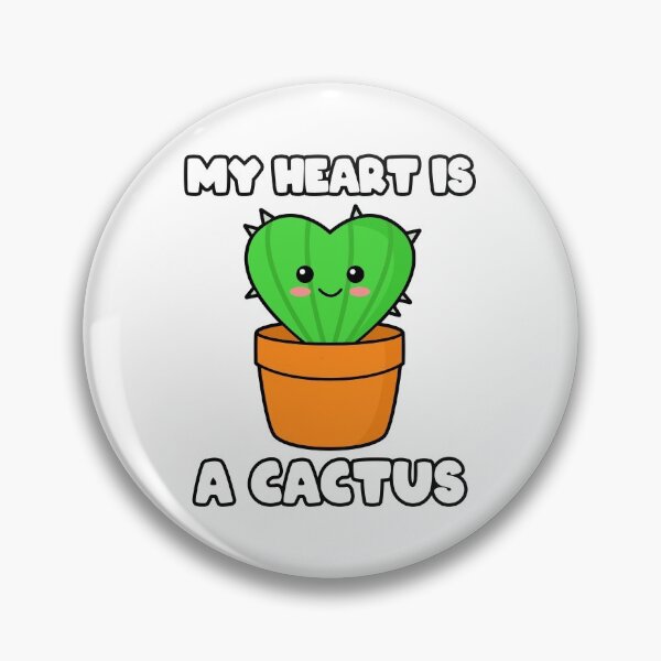 Item preview, My heart is a cactus designed and sold by nmdesigns1.