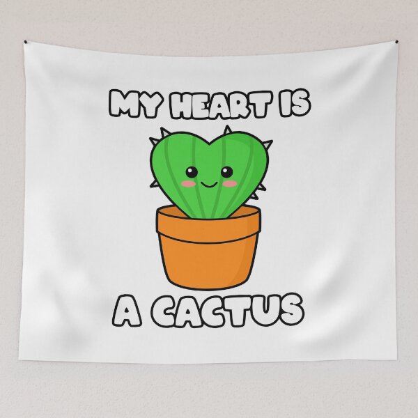 Item preview, My heart is a cactus designed and sold by nmdesigns1.