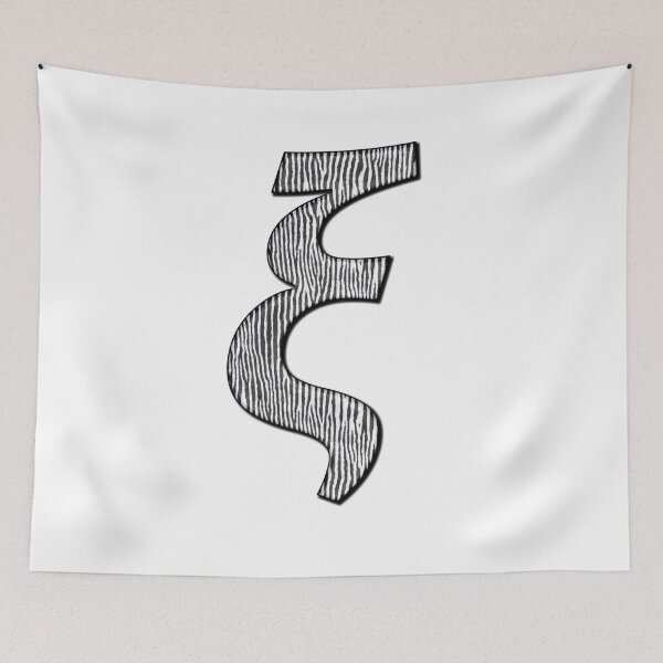 Item preview, Greek alphabet leather texture, small Ksi designed and sold by elgreko.