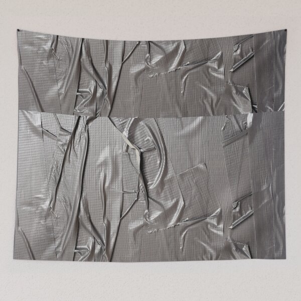 Item preview, Duck Tape Pattern Joke Tape Mask Masks designed and sold by Sipsta.