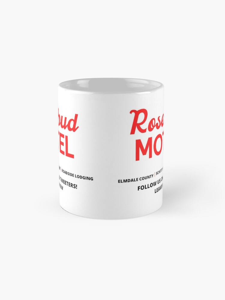 Alternate view of Schitt's Creek Rosebud Motel Logo Mug