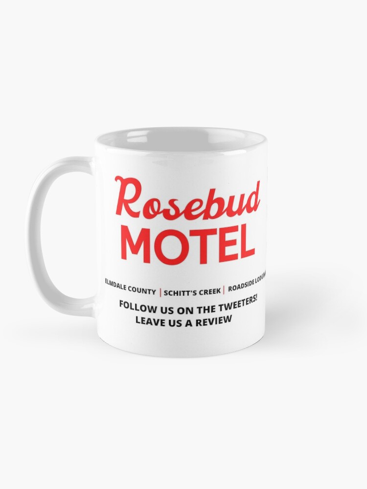 Alternate view of Schitt's Creek Rosebud Motel Logo Mug