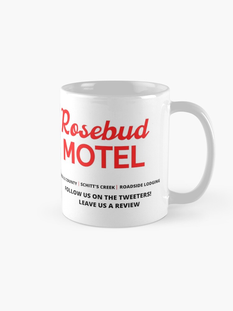 Alternate view of Schitt's Creek Rosebud Motel Logo Mug