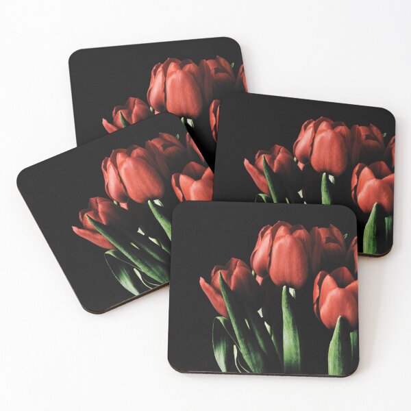 Item preview, Red tulips designed and sold by Anne Staub.