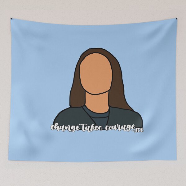 Item preview, Alexandria Ocasio-Cortez Change takes Courage designed and sold by megjos.