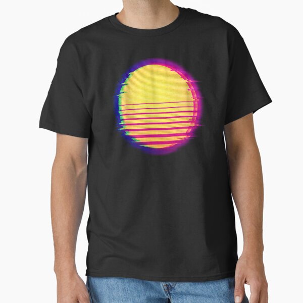 Item preview, Retro Sun Vaporwave Synthwave Glitch Aesthetic designed and sold by CoitoCG.