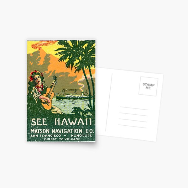 Details about   SALE Hawaii POSTCARD new LIMITED OFFER sticker Postcard . 