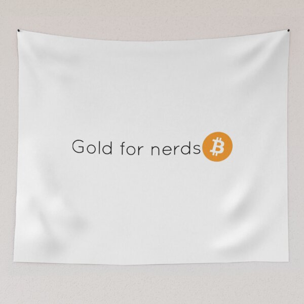 Item preview, Gold for nerds (Bitcoin) designed and sold by Bouzdesigns.