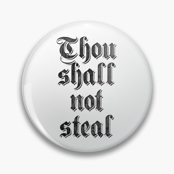 Item preview, Thou shall not steal - baseball designed and sold by bball-is-life.