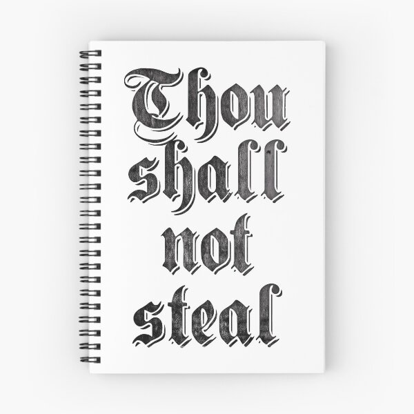 Item preview, Thou shall not steal - baseball designed and sold by bball-is-life.