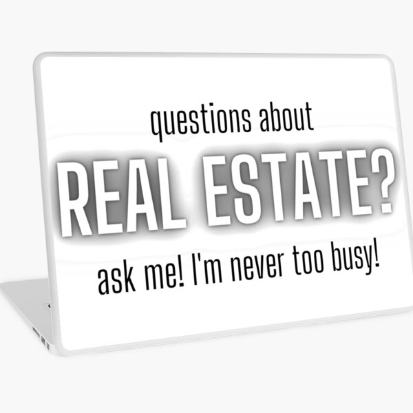 Item preview, Questions about real estate? designed and sold by MadamRight.