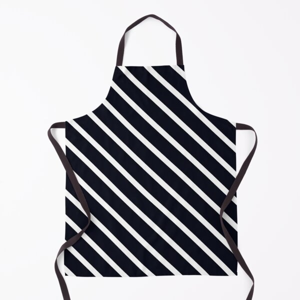 Item preview, Midnight Navy Diagonal Stripes designed and sold by Moonshine Paradise.