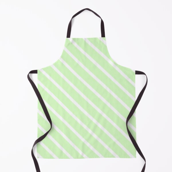 Item preview, Honeydew Melon Diagonal Stripes designed and sold by Moonshine Paradise.