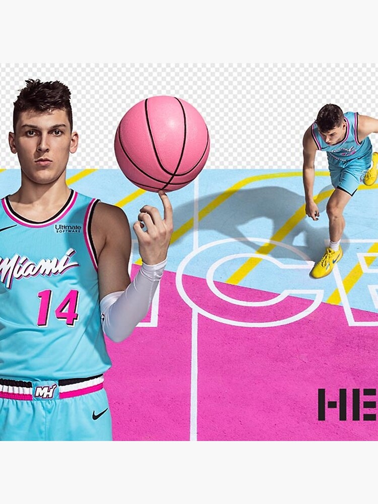tyler herro miami vice jersey blue