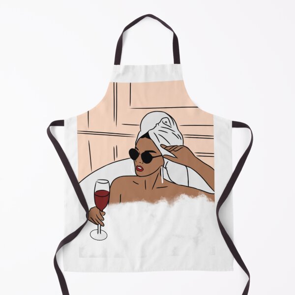 Item preview, Classy Woman In A Bathtub Outline designed and sold by crizzysketch.