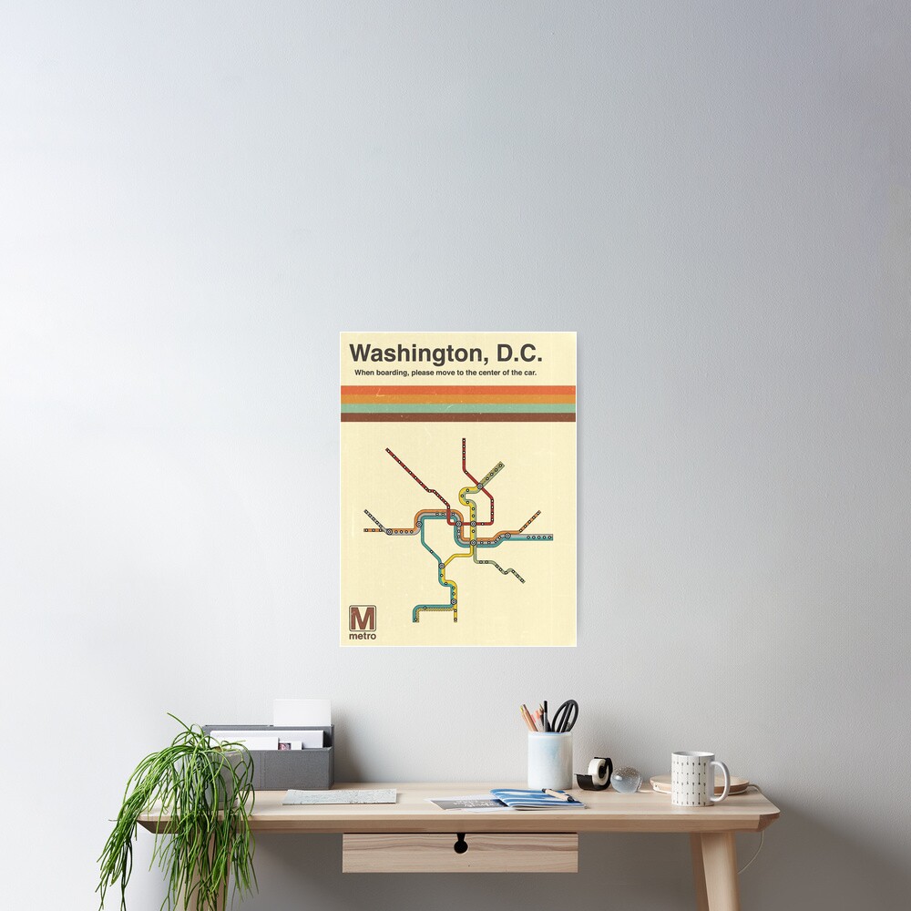 Washington, D.C. Metro Poster