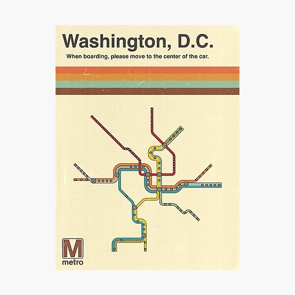 Item preview, Washington, D.C. Metro designed and sold by amanda !.