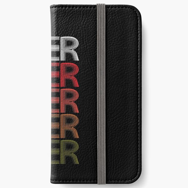 Soccer Football Striker Midfielder Winger Forward. iPhone Wallet