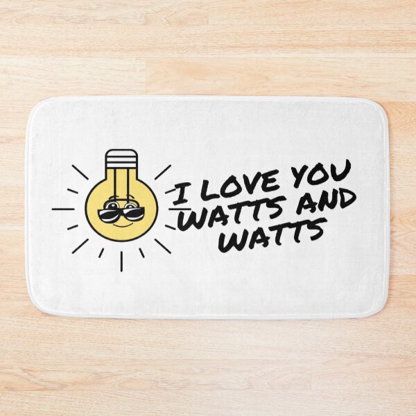 Item preview, I love you watts and watts designed and sold by samsawant66.