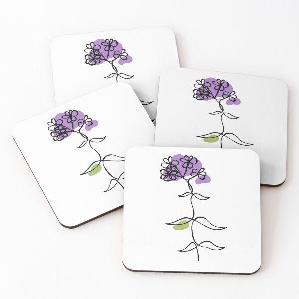 Item preview, one-line sweet williams  designed and sold by brgodat.