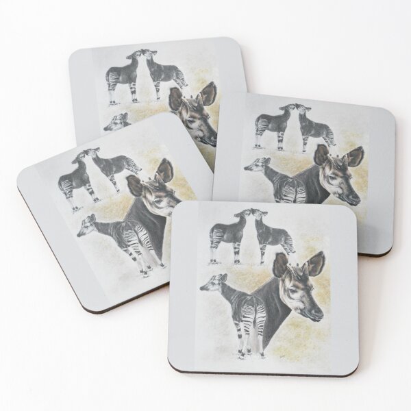 Item preview, Okapi Collage designed and sold by BarbBarcikKeith.