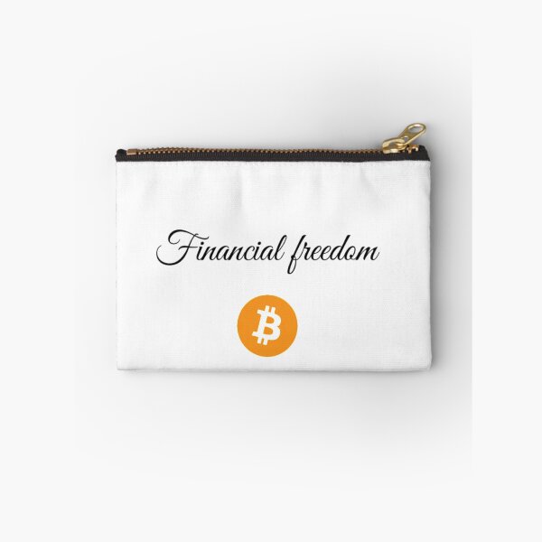 Item preview, Financial freedom (Bitcoin) designed and sold by Bouzdesigns.
