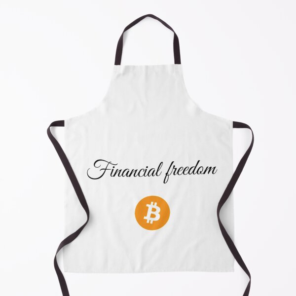 Item preview, Financial freedom (Bitcoin) designed and sold by Bouzdesigns.